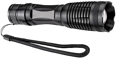 Hemobllo Mini UV Taschenlampe mit Zwei Lichtquellen und Fernbedienung für Starke Leuchtkraft zur Erkennung von Haustierurinflecken Fokus Einstellbar Lichtmodi Nm und Led-lampe