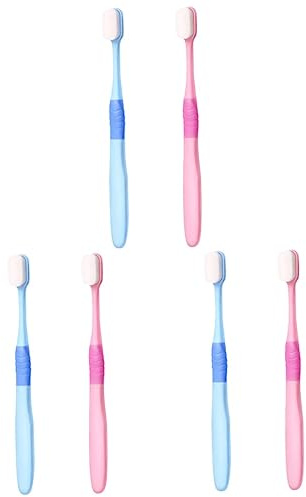 GLEAVI 6 Stk Zahnbürsten Pink schwangerschaft toothbrush Zahnputzwerkzeug thai cong auspinwerkzeug oral care Werkzeug für die Mundpflege nach der Geburt Reinigungsbürste
