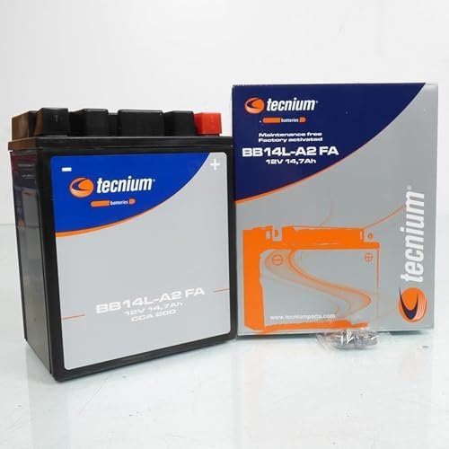 Batteria SLA Tecnium per Scooter Aprilia 500 Atlantic 2002-2004 YB14L-A2/12V 14Ah