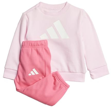 adidas Unisex Baby ESSENTIALS JOGGER, Clear Pink/White, 0-3 Months