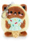 Balvi Porte-clefs Fluffy Kawaii Minty Couleur Jaune Amateur de crème glacée en Peluche Douce Polyeste