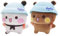 Fiorky Bubu und Dudu Plüsch, 20 cm, Kawaii-Stoffkissen, Spielzeug, Hobbys, Sammlerstück, Cartoon-Pandabär-Puppe, Anime-Kuscheltiere, Spielzeug for Raumdekoration