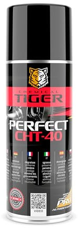 CHEMICAL TIGER - CHT-40 Multifunctional Rust Remover - Neutralizer - Protects Against Further Corrosion - Removes Flash Corrosion and Rust Stains - Cleans Oil Residues - 360° Head
