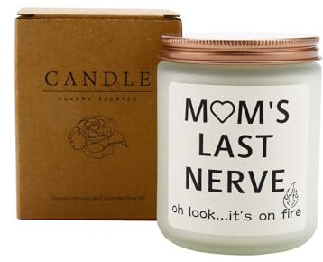 Ovaletta Duftkerzen im Glas Lavendel 200 g, Geschenke für Mama, Geburtstagsgeschenk für Mama, Geburtstagsgeschenk Mama