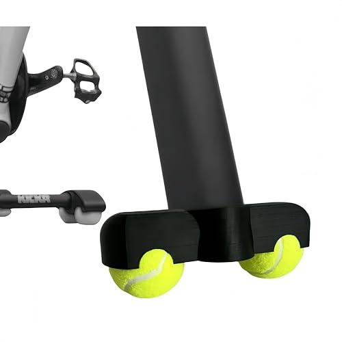 MCNULGUR EIN Stabilisator-Wippfuß mit Zwei Tennisbällen für Zwift Ride Vorderbein, Indoor-Trainer, Workout-Zubehör