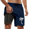Sport Shorts Mit Reissverschlusstaschen Sport In XXL Innenslip Cargohosen Schwimm Sommerhose Short Innenfutter Durchbräunende Zweiteiler Fitnessstudio Überhose Bademoden 3D Wechselt Weinrote