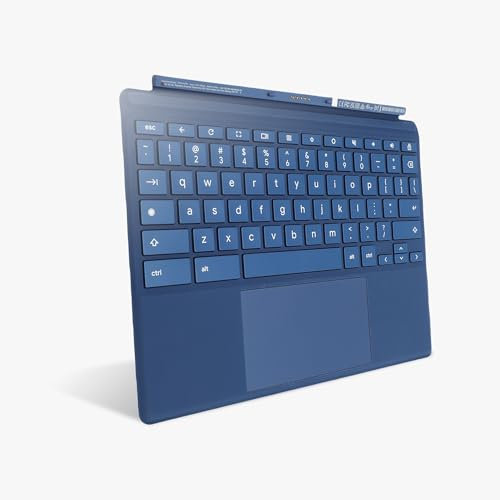 LICAEVEY TPN H101K Bluetooth -Tastatur für Chromebook X2 Touchscreen Tablet, QWERTY Layout US -tragbare Tastatur mit Touchpad, für Reisegeschäftsreise