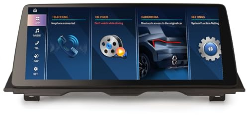 Erisin 12,3 8GB+128GB Android 16 Radio Coche para BMW Serie 5 F10 F11 NBT