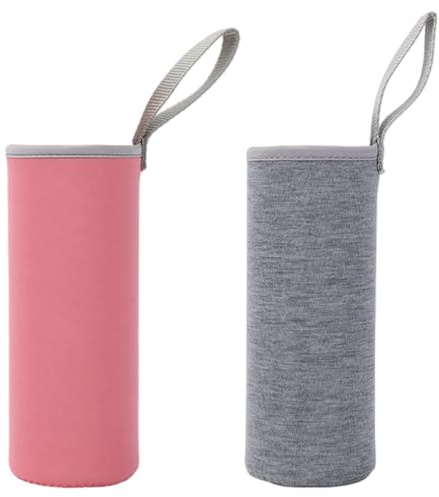 2 Stück Trinkflasche Thermohülle Flaschen Wasserflasche Thermo-Hülle Thermohülle Isolierhülle für Reisen Angeln Jagd Wandern Outdoor-Aktivitäten