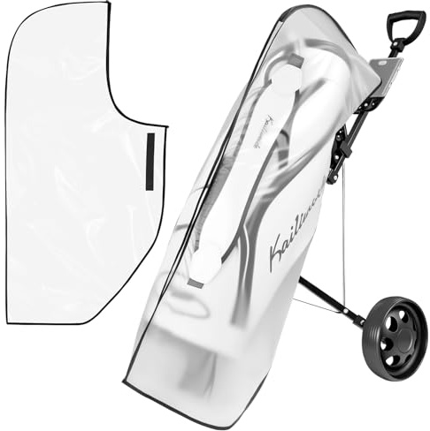 flintronic Golftaschen-Regenschutzhaube, Golf Bag Regenschutz Wasserdicht und Winddicht, Golfschutz Zubehör für Golfliebhaber Schubkarren, Golfständertaschen