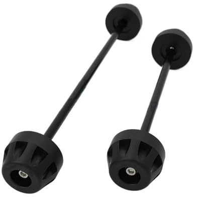 ZHAUPMCB Tamponi Paratelaio Adatto per MT-07 FZ-07 2014-2021 MT07 FZ07 Moto Assale Anteriore Posteriore Forcella Crash Slider Protector Motociclette Protezioni del Telaio(1 Set)