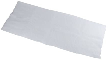 Fackelmann 0802250 Filtre pour hotte, Filtre hotte, Filtre anti-graisse, Polyester blanc, 114 cm x 47 cm
