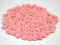 Rosen 15 mm x 20 Stück Satinrosen Aufnäher Deko Blumen Röschen zum Basteln Haarschmuck kleine Rosenköpfe Farbe: hell rosa 150