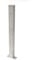 DanDiBo Poteaux de clôture de jardin en aluminium de 80 cm - Éléments de clôture en aluminium