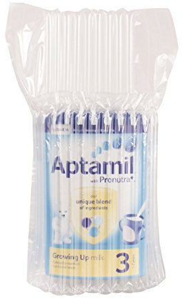 100 x 15 Säule Baby Milch aufblasbar Verpackung Air Tasche Tasche Kissen Schutz stoßfest