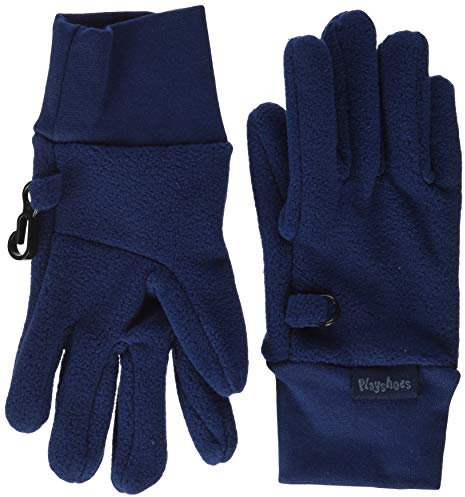 Playshoes Unisex Finger-Handschuh Fleece, Marine, 3 (ca. 4-6 Jahre)
