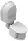 QWYEURO Adjustable PIR Motion Sensor Detector Switch 180° Max 1200W/12M (white-1)