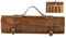 Kitchen Knife Storage Bag Chef Knife Roll Bag Portable Leather Knife Pouch Professional Chef Knife Case Chefs Accessory