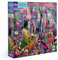 eeBoo Cat and The Castle 1000 Teile auf Einer Katze und einem Schloss mit faszinierenden Details, Puzzle aus recyceltem Karton, PZTCAC