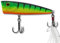 LMAB Topwater Köder Splash Vibe 70F, 7 cm Popper Angeln, bleifrei, Popper Angelköder, Oberflächen Wobbler, Oberflächenköder Hecht, Plopper Angeln, Barsch, Rapfen Köder (Fire Tiger)