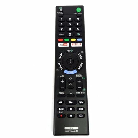 Telecomando RMT-TX300E for Sony RMTTX300E LCD Bravia Smart TV KDL-43WE750 KDL-43WE753 4K HDR Ultra HD AndroidTV