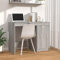 Schreibtisch klappbar,klappschreibtisch,sekretär Schrank,Schreibtisch Grau Sonoma 100x50x76 cm Holzwerkstoffschreibtisch,computertisch,Desk,