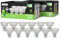 sailsco Energieklasse A GU10 LED Neutralweiss Lampe,1.9W 345LM 4000K Neutralweiß GU 10 Spot Energiesparlampe,50W Glühbirne Ersetzt,36 Grad Abstrahlwinkel G10 Leuchtmittel,Nicht Dimmbar,Glas,12 Stück