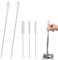 CATOR 5 Pcs Brosse de Nettoyage de Drain D'égout, avec 2 Deboucheur Evier de 45cm et 3 Brosses à Tubes pour Débouchage de Canalisation et Les Tuyaux, Vidange Drague Outil pour Salle de Bains Cuisine