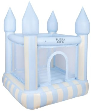 Flamingueo Castillo Hinchable Infantil - para Interiores - PVC - Hinchador Incorporado
