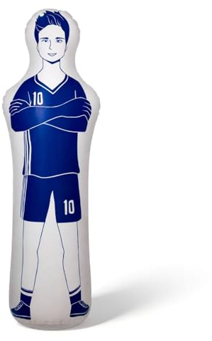 Zazafolora Aufblasbare Fußball Dummy 1,6 m Freistoß Dummies Fußball für Fußball Trainingszubehör, Torwart Luft Mannequin für Schuss, Dribbling- und Torwarttraining