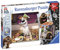 Ravensburger Puzzle 09413 - Spaß allein zu Hause, 3X 49-teilig