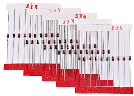 DollaTek 300Pcs (2V ~ 39V) 30 Werte 1 / 2W 0.5W Zener Diode Set gemischte Sortiment KIT