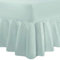 Bluemoon Bedding® Plain Pollycotton Valance Fitted Sheet (Duck Egg, Double)