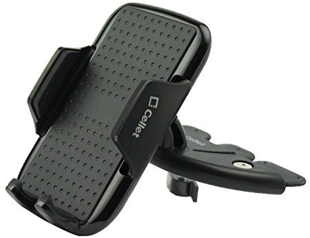 Cellet CD Slot Mount, Car Phone Holder, Cradle, Compatible for ZTE Avid 4/Majesty Pro Plus/Maven 3/Overture 3/Prelude+/ Axon M/Fanfare 3/Blade X Max/Vantage/Force/Spark/Blade Z/Max XL/Tempo X