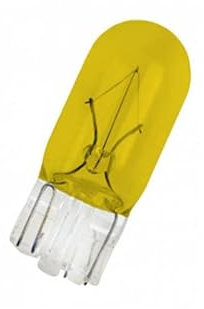 24V 5W T10 W2.1x9.5D GELB W5W WEDGE GLÜHBIRNE AUTO LKW BLINKER GLASSOCKEL STOPLICHT RÜCKLICHT BREMSLICHT INNENBELEUCHTUNG GLÜHLAMPE