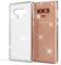 NALIA Custodia Glitter compatibile con Samsung Galaxy Note 9, Ultra-Slim Cellulare Silicone Gomma Cover Protettiva, Morbido Sottile Telefono Protezione Gel Case per Smartphone, Colore:Trasparente