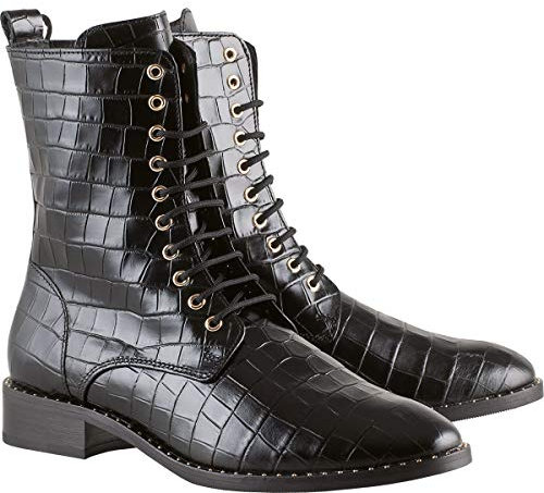 HÖGL Damen Soho Stiefelette, Schwarz, 38 EU