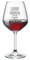 Calice da vino personalizzato con nome incisione nonno il miglior nonno - idea regalo festa dei nonni - regali originali - bicchiere in vetro chiaro, ca 500ml