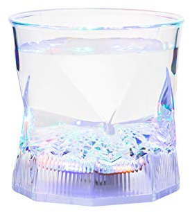 240ml Verre Clignotant à LED Activé par Liquide Verre Inductif en Plastique Multicolore Réutilisable pour Cocktail ou Mariage Verres à Bière Idee Cadeau Verres Lumineux LED Verre Lumineux (12 Verres)