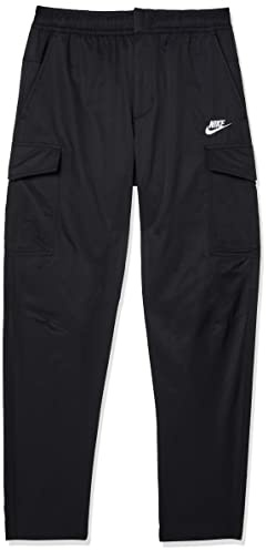 Nike Mens Pant Sportswear, Black/White, DD5207-010, XL