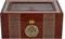 GERMANUS Humidor Truhe mit Sichtfenster Braun MVI