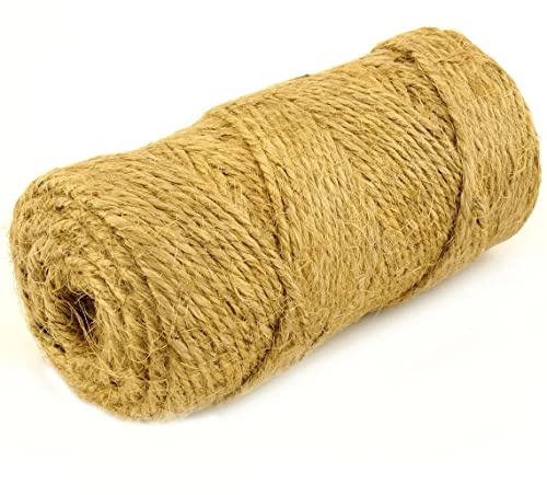 Twine Jute String Natural Strong for Craft Gift Wrapping Parcel Garden