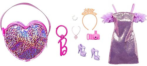 Barbie Fashion Pack Prenium - HJT45 - Kleidung Set für Barbie Puppen Geburtstag