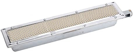 YILIKISS Barbecues Infrarotbrenner Gasgrill infrarot keramikbrenner ersatzteile seitenbrenner Gas Camping Brenner Gas gasbrenner Keramik Keramikheizung Kochen Barbecue 44 * 9,5 cm
