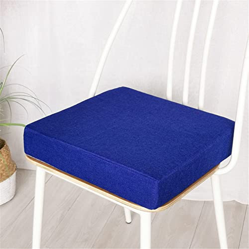 FANSU Sitzerhiohung, Sitzkissen Memory Foam Bequeme Bürostuhl Stuhlkissen für Auto/Esstisch Stühle/Rollstuhl/Gartenstühle/Sofa Rücken Sitzkissen (45x45x8cm,Farbe Y)