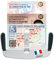Idée pro mobilité® Support Adhésif Pare-Brise – Carte CMI, Taxi, VTC, Stationnement – Polycarbonate Anti-UV – Fabriqué en France – Format Carte Bancaire