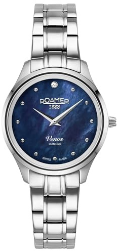 Roamer 601857 41 49 20 Venus Blue MOP Damenuhr, Armband