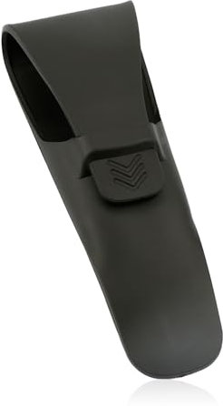 Rumyve Portable Silicone Shaver Travel Case,Waterproof Shaver Protection,Manual Shaver Storage and Travel Black