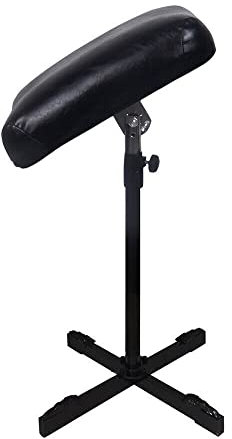 QRANSEUYXY Tragbar Beinauflage Fußpflege, Höhenverstellbar Pediküre max 200kg, Beinstütze Fußpflege Stuhl Pediküre Hocker mit 65-110 cm Verstellbare Höhe