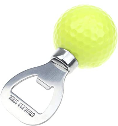 ZBIianxer Golf Bottle Cap Opener Novelty Bar Bottle Openers Ball Beer Bottle Opener Funny Gifts For Men Women Novelty Item Golf Ball Bottle Opener
